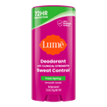 A stick of Lume deodorant plus sweat control in the scent Fresh Spring